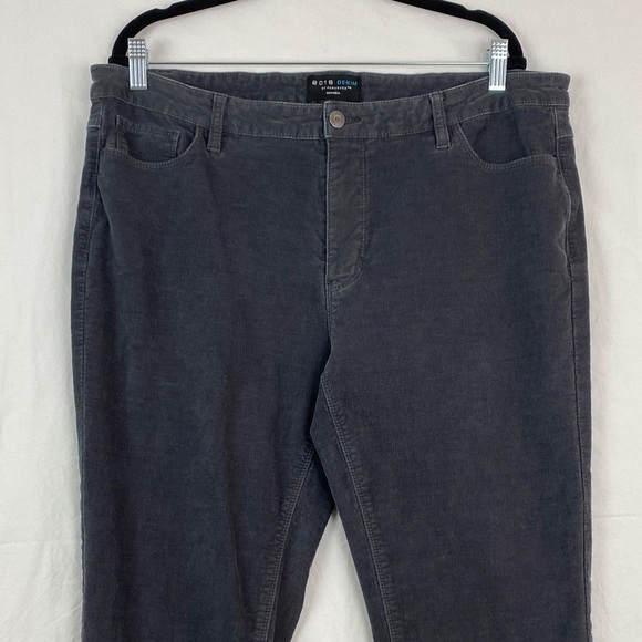 Parasuco Gray Corduroy Pants Size 16 2016 Denim - Picture 4 of 9